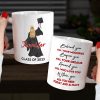 Behind You All Your Memories, Graduate White Mug