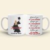 Behind You All Your Memories, Graduate White Mug
