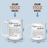 Being A Difference Maker, One Moment At A Time - Friend Personalized Custom Mug - Christmas Gift For Best Friends, Sisters, Family Members, Coworkers