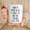 Being My Father In Law Is Really The Only Gift You Need - Personalized Custom Coffee Mug - DAD283_MG