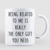 Being Related To Me Couple Personalized Mug