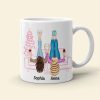 Being Your Bestie Seems Like Christmas Gift Enough Personalized Coffee Mug Gift For Best Friends, Sisters