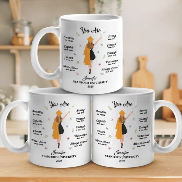 Believe In Yourself And All That You Are - Family Personalized Custom Mug - Graduation Gift For Family Members, Siblings, Brothers, Sisters