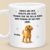 Belly Rubs Received, Love Levels Maxed Out - Dog Personalized Custom Mug - Gift For Pet Owners, Pet Lovers
