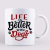 Berry Tree Dog Mom Dog Dad Personalized Mug