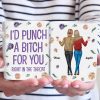 Besides Chocolate, You're My Favorite - Bestie Personalized Custom 3D Inflated Effect Printed Mug - Gift For Best Friends, BFF, Sisters
