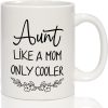 Best Aunt Ever Coffee Mug Funny Gift for Aunt from Niece Nephew Birthday Christmas Gift Idea