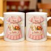 Best Babysitter With Children's Toys And Dress Design - Personalized Custom Coffee Mug - JBS001_MG