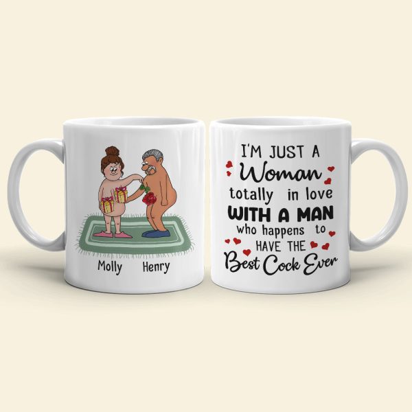 Best B**bs Ever, Personalized Funny Old Couple Mug 02NTDT040323HN