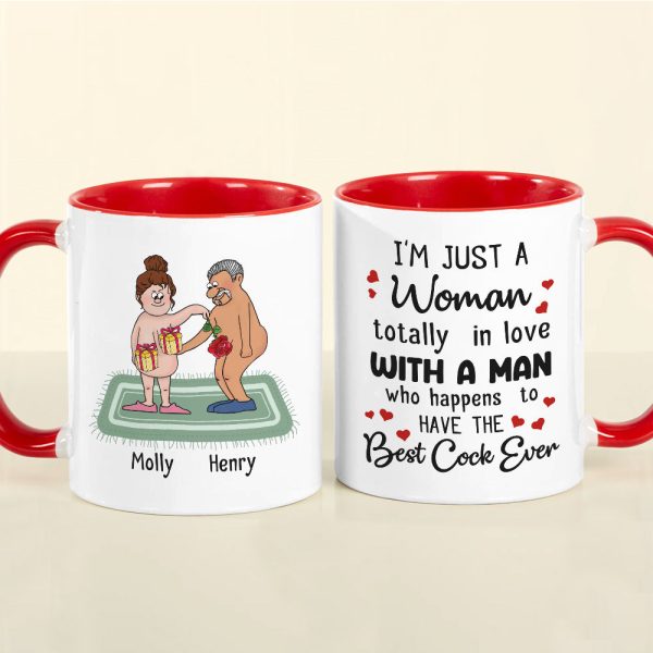 Best B**bs Ever, Personalized Funny Old Couple Mug 02NTDT040323HN