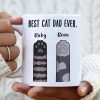 Best Cat Dad Ever Cat Mug, N304 HN590