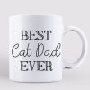 Best Cat Dad Ever Doll Man Personalized Mug
