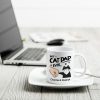 Best Cat Dad Ever Fist Bump Funny Cute Cats Personalized Mug