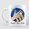 Best Cat Dad In The Galaxy Personalized Mug