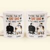 Best Cat Dad In The Hole World - Personalized Mug