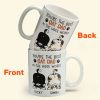 Best Cat Dad In The Hole World - Personalized Mug