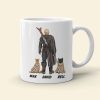 Best Cat Dad Personalized Mug, Gift For Father's Day-3OHTN270423