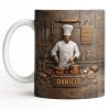 Best Chef Ever With Kitchen Tools And Cooking Stove - Personalized Custom Coffee Mug - COOK033_MG