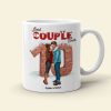 Best Couple Ever, Couple Gift, Personalized Coffee Mug, Couple Kissing Mug, Christmas Gift