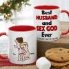 Best Couple Make Love, Personalized Naughty Couple Mug Wine Tumbler Accent Mug