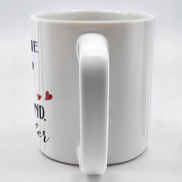 Best Dad And One Hot Husband With Hearts - Personalized Custom Coffee Mug - DAD235_MG