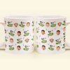 Best Dad By Par Funny Mug Golf Dad Custom Kid Face - Personalized Mug