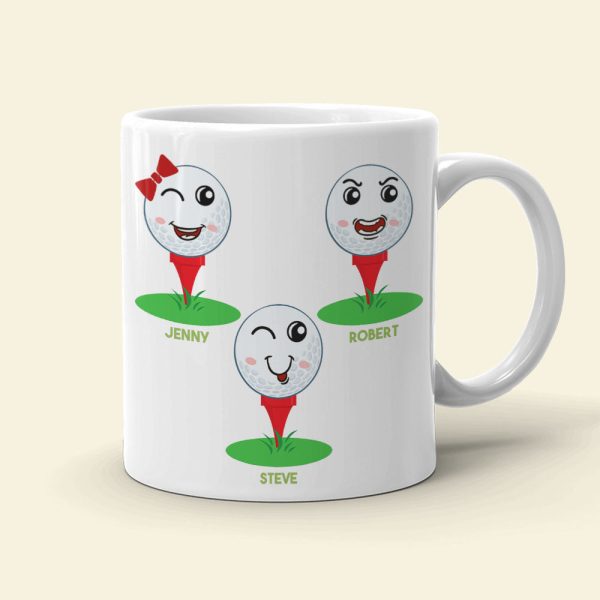 Best Dad By Par Personalized MUg, Gift For Father's Day