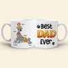 Best Dad Dog Ever 02NAHN050423 Personalized Mug Father's Day Gift
