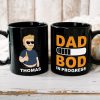 Best Dad Drinking Gift 07DTDT220423TM Personalized Black Mug