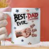 Best Dad Ever - Personalized Mug - Gift for Dad, Grandpa Father's Day | GR27 DUC4