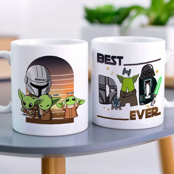 Best Dad Ever - Personalized Mug - Gift For Father's Day