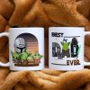 Best Dad Ever - Personalized White Mug