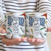 Best Dad Ever First Bump With 3D Inflated Effect Mug Personalized Gift HO82 890518