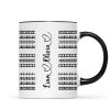 Best Dad Ever Funny Dad Hidden Message Personalized Mug, Father's Day Gift for Dad, Custom Kids' Names