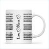 Best Dad Ever Funny Dad Hidden Message Personalized Mug, Father's Day Gift for Dad, Custom Kids' Names