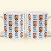 Best Dad Ever Gift For Dad Custom Face - Personalized Photo Mug