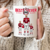 Best Dad Ever NFL Family - Personalized Mug - Gifts For American Football Lover | TM12 HN02