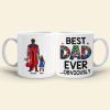 Best Dad Ever-Personalized Coffee Mug-Gift For Family-01qhqn161123tm