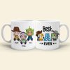 Best Dad Ever, Personalized Mug, Gift For Dads, Father's Day Gift, 04hutn170523ha