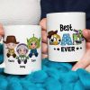 Best Dad Ever, Personalized Mug, Gift For Dads, Father's Day Gift, 04hutn170523ha