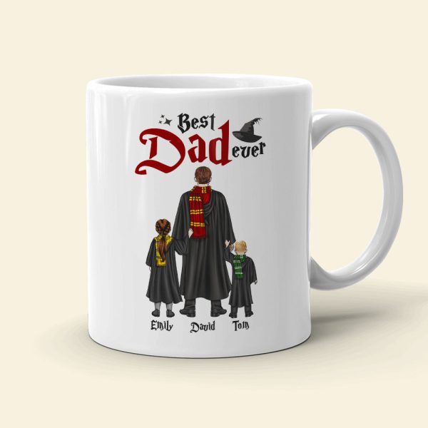 Best Dad Ever Personalized Mug, Gift For Father's Day-4ACDT270523