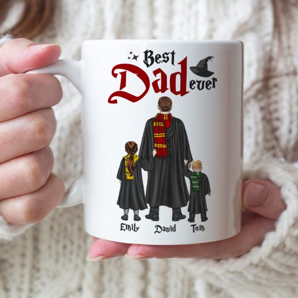 Best Dad Ever Personalized Mug, Gift For Father's Day-4ACDT270523