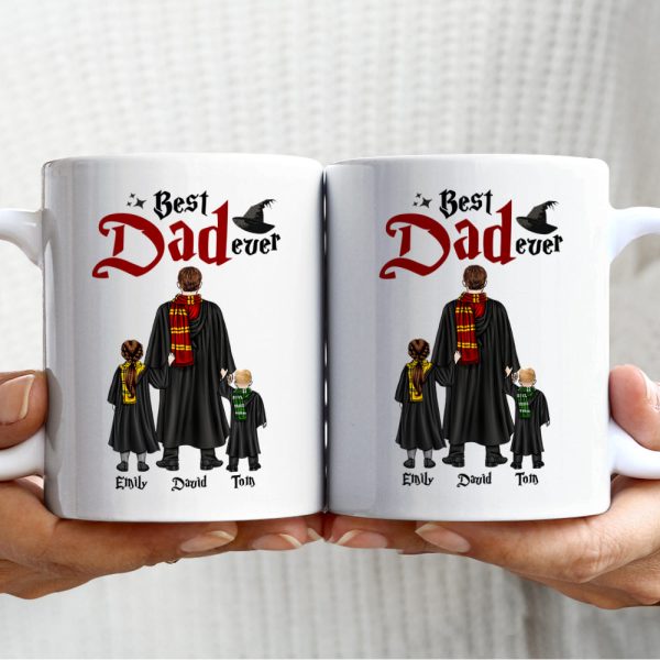 Best Dad Ever Personalized Mug, Gift For Father's Day-4ACDT270523