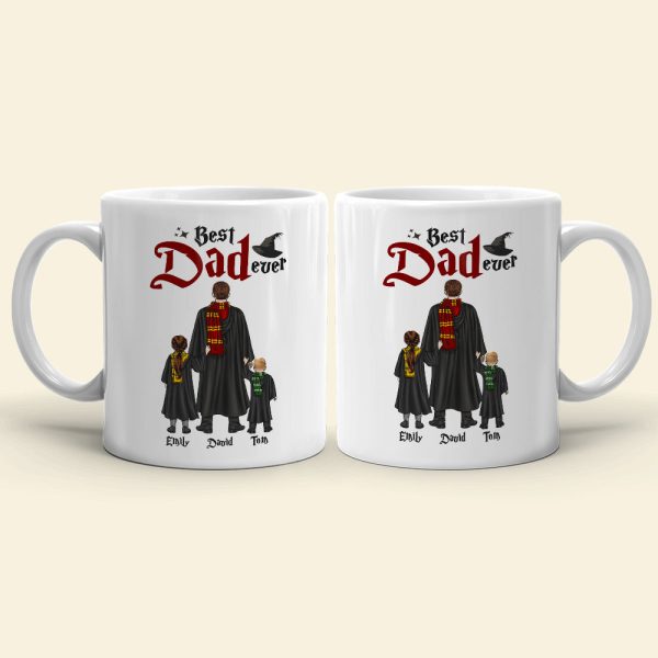 Best Dad Ever Personalized Mug, Gift For Father's Day-4ACDT270523