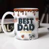 Best Dad In The World Father's Day 3D Mug Personalized Gift TH10 890939