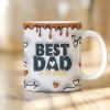 Best Dad In The World Father's Day 3D Mug Personalized Gift TH10 890939