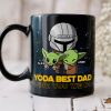 Best Dad Love You We Do - Personalized Black Mug - Gift For Dad