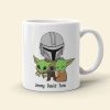 Best Dada Lorian Ever Gift 03QHTN120523 White Star Family Mug
