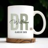 Best Doctor Ever Celebrating Dedication Title Mug - Personalized Custom Coffee Mug - GRAD003_MG