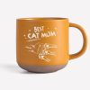 Best Dog Dad, Cat Dad, Dog Mom, Cat Mom Ever Personalized Engraved Pottery Mug HA75 891584